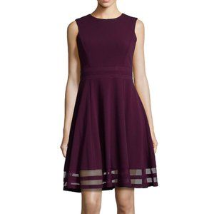 Calvin Klein Sleeveless Fit-&-Flare Dress